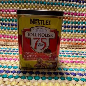 Nestles Tollhouse 75th Tin. Great condition